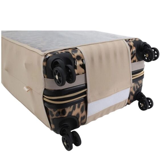 Marcy McKenna 18"-22" Clear Design PVC Material Nylon Sides Luggage Cover NWT - Picture 5 of 9